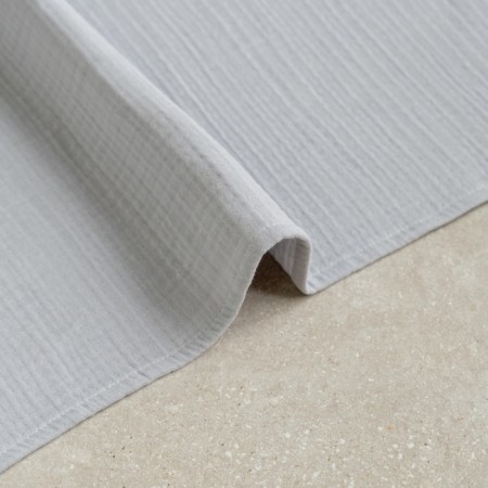 Pasionaria “Shifu”, Muslin, 250 gr, size 70x140 cm, color light gray-1