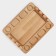ADELICA barbecue board "3 skewers", 30 × 24 × 1.8 cm, array of birch