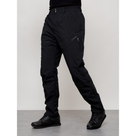 Sports male winter, size 50, black color-1