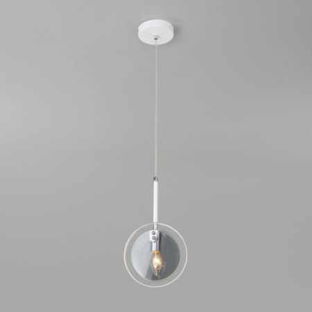 Suspended lamp with a gallo ceiling, 60W, E14, 18.5x6.5 cm-2