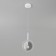 Suspended lamp with a gallo ceiling, 60W, E14, 18.5x6.5 cm