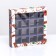 Box for sweets 16 pcs, 17.7 x 17.7 x 3.8 cm "Happy holiday!"