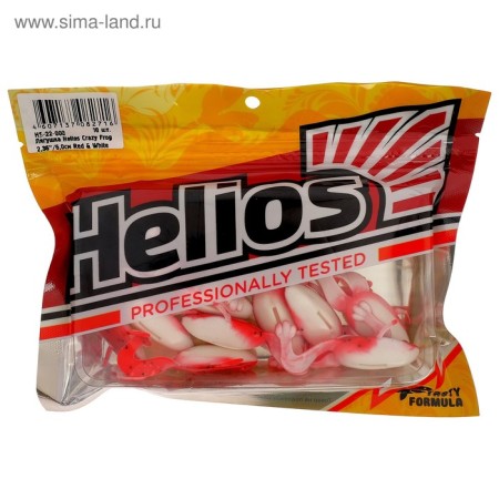 Frog Helios Crazy Frog Red & White, 6 cm, 10 pcs. (HS-22-003)-1