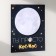 Magnet with a block for the records "You are just space" 11.3x14 cm
