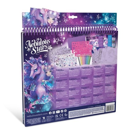 Coloring for girls Nebulous Stars Space-2