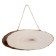 Wooden board for drawing and records, 30 × 12 × 1 cm, small cup + sponge