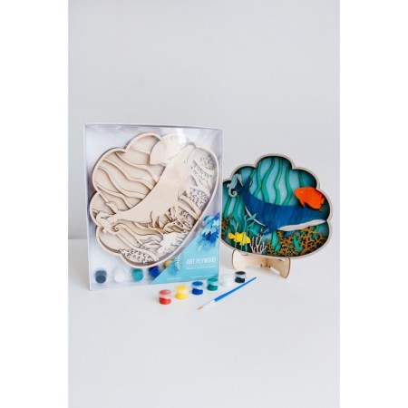 3D coloring "Shell"
