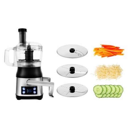 Kitfort KT-1395, 800 W, 1.5 l, silver kitchen combine-6