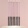 Candles for the cake "On your special day", pink, 8 pcs.