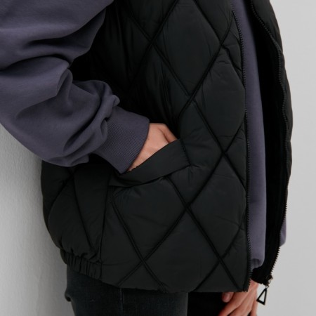 Women's vest at the lightning collorista, Black color, rr 46-3