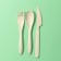 A set of cutlery "to do", fork, spoon, knife