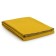A mustard blanket with a contrasting edging Essential, size 230x250 cm
