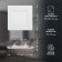 Lamp built -in era LED, IP20, 3W, 85x85 mm, 4000k, 90lm, white color
