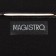 Porcelain dish for serving with bamboo handle Magistro "Galaxy", 29 × 12 × 2.2 cm, black color