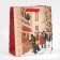 Laminated vertical "Winter City", Ml 23 x 27 x 11.5 cm, New Year