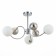 Ceiling EVOLUCE lamp. Sle220912-06. FORMAE. 6x5 watts, G9, 4000k, 67x67x36 cm, chromium color