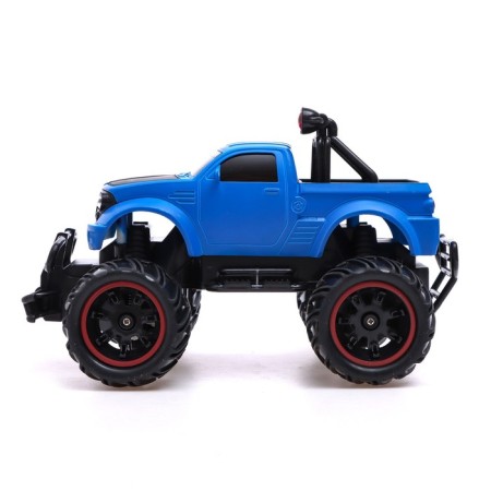 Radio -controlled jeep "Pickup", 1:20, works from the battery, the color is blue-1
