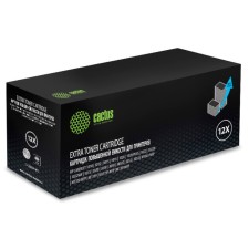 Картридж Cactus CS-Q2612X-MPS Q2612X, для HP LJ 1010/1012/1015/1018/1020, 3000 страниц, цвет чёрный