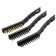 A set of MATRIX brushes, metal with a plastic pen, small, 3 pcs