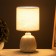 Table lamp "Kenya" 1x40W E14 beige 13x13x25cm