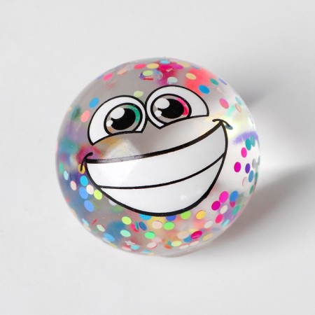 Antistress Mailing Smiley Square, with liquid, mix-1