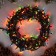 Garland "thread" 9 m, IP20, dark thread, 240 lamps, glow of multi, 8 modes, 220 V