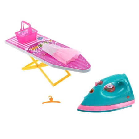 Set for ironing "board and iron", with light and sound effects, mix-14