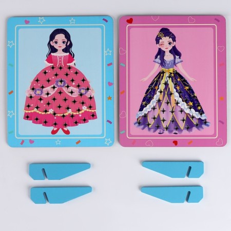 Developing game "Dress for dolls" 18 × 20.5 × 4 cm-6