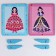 Developing game "Dress for dolls" 18 × 20.5 × 4 cm