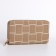 Women's wallet with lightning, beige color