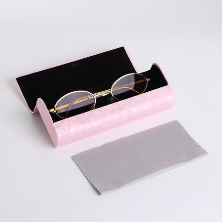 Magnet glass case, length 16 cm, pink color-3