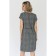 Dress with a belt, size 42