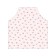 Apron of a kitchen with a photograph "Striped heart", adjustable, size OS
