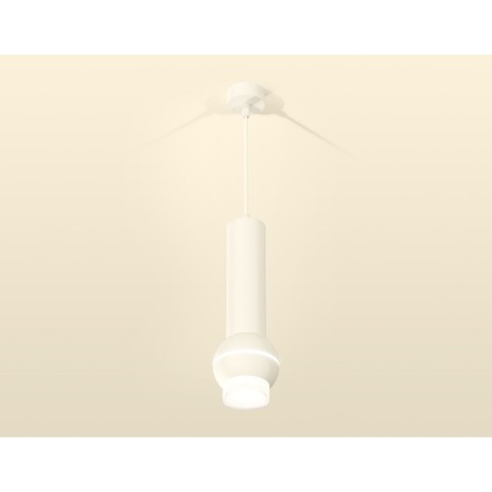A set of suspended lamp with additional backlight Ambrella Light, Techno, XP1101010, GU5.3, Color White Sand-1