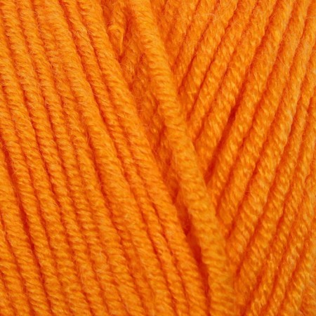 Yarn "Baby Best" 10% bamboo, 90% acrylic 240m/100g (336 orange)