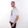 T -shirt male "Dragon", white color/Black print, size 48