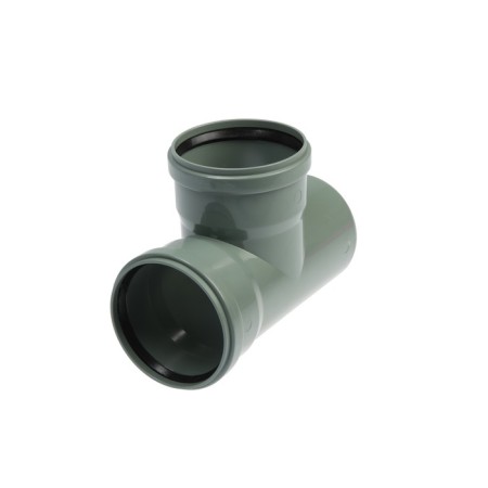 Sewer's tee Flextron, internal, d = 110 mm, 90 °