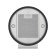 Hax Homsair Fly 1000SD 39, designer, 1000 m3/h, 3 speeds, 38 cm, silver