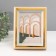 Photo frame plastic 13x18 cm "Stefania" light tree with white 4.4x17.8x23 cm