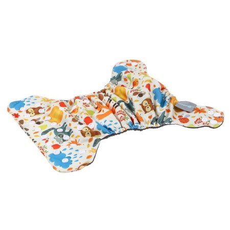 Panties-scammer, reusable, carbon-bamboo fabric, "autumn", from 0-12 months.-4