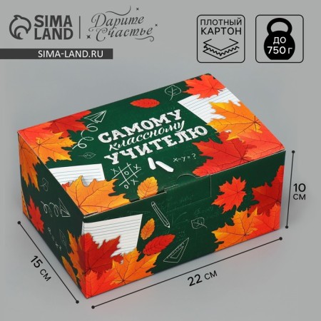 Box Gift team, packaging, “class teacher”, 22 x 15 x 10 cm