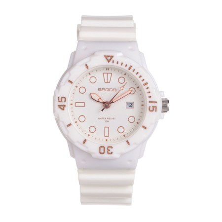 Watch of wrist-quartz children, D-3.5 cm, calendar, luminous, waterproof, silicone strap-2
