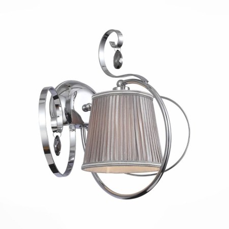 Wall lamp EVOLUCE. SL177.101.01. Azzurro. 1x40 W, E14, 33.5x27 cm, chromium color