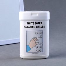 Wet napkins for magnetic marker board, 100 pcs