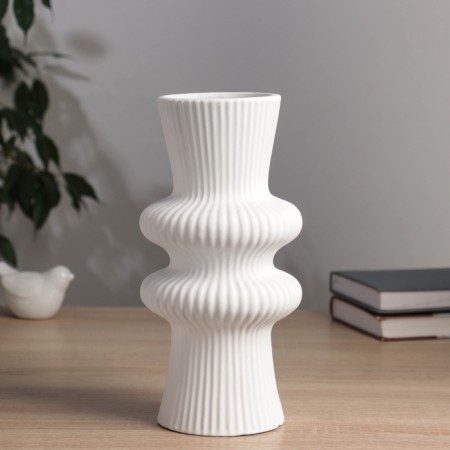 VAZ Coramics Table "Kurt" D-8 cm, 24x1 cm, white