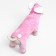 Assumes "Bunny" with a hood, size M (DS 30 cm, og 40 cm, Osh 30 cm), pink