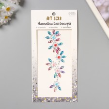 Sticker of rhinestones plastic on the hair 