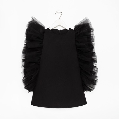 Платье для девочки MINAKU: PartyDress цвет чёрный, рост 104-16