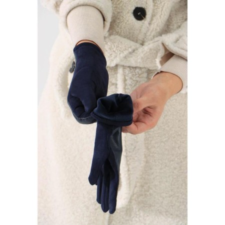 Gloves are female, dimensionless, without insulation, blue color-2