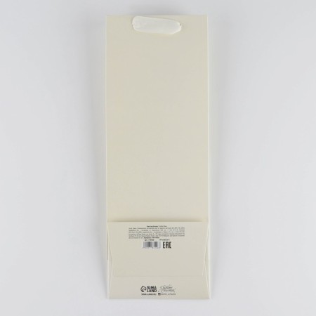 Gift package for a bottle, packaging, "milk", 13 x 36 x 10 cm-3